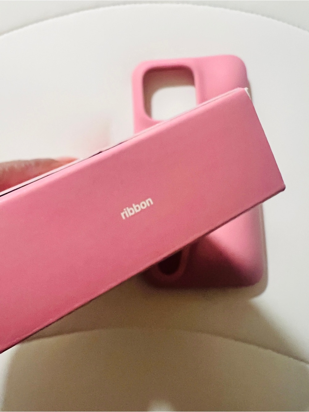 LNIB rhode iPhone 13 Pro Ribbon Peptide Lip Holder Silky Silicone Case - Picture 12 of 14
